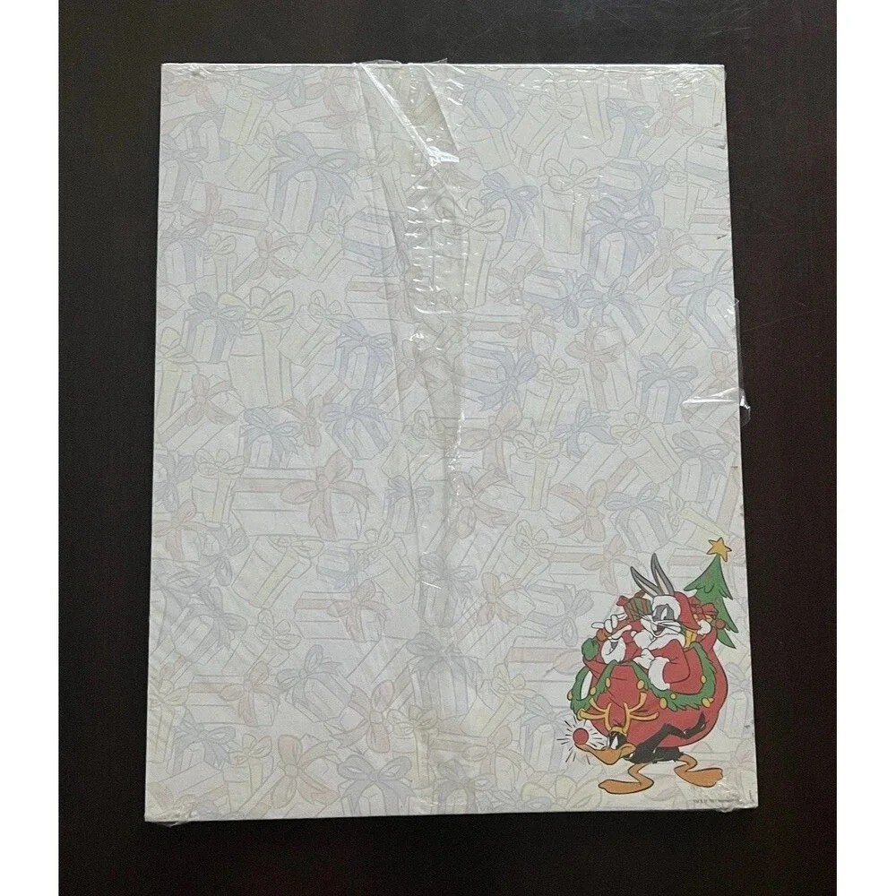 Looney Tunes Bugs Bunny Daffy Premium 24 lb. Printer Paper Stationery Vtg NOS
